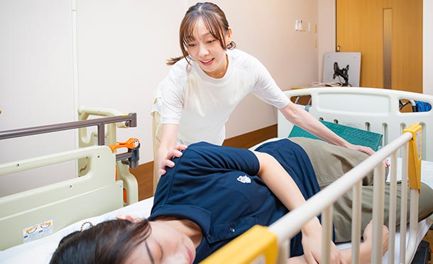 体位変換のコツ。力不要で驚き