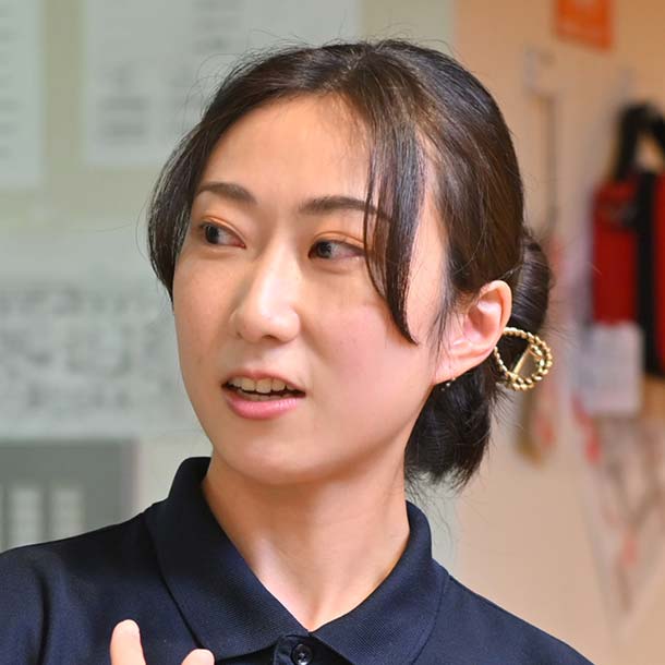 介護技術の指導役　高橋さん